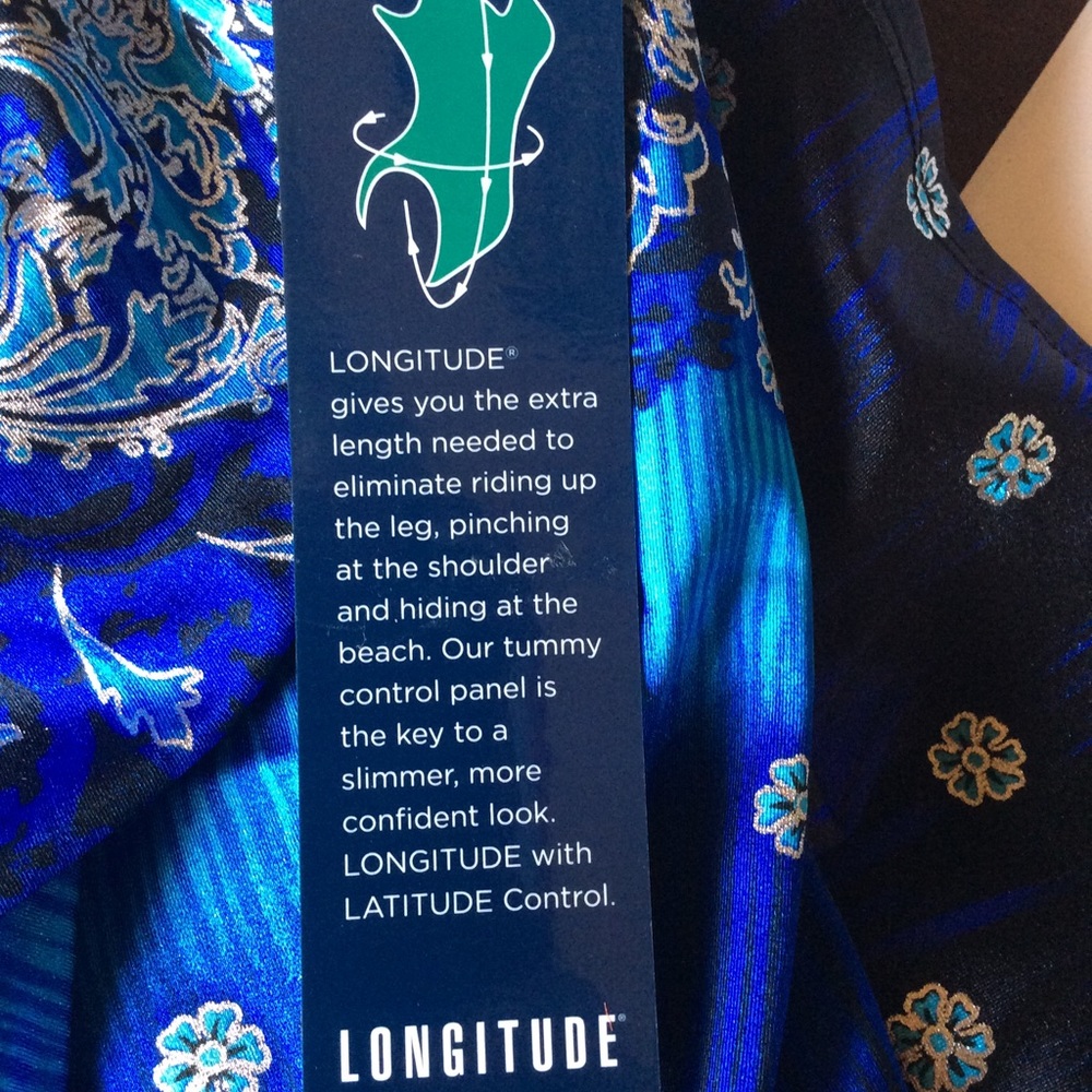 Longitude Tankini Top - Picture 5 of 7